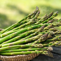Grüner Spargel