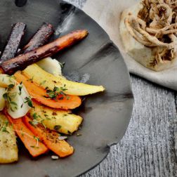 Winterwurzelgemüse aus dem Ofen