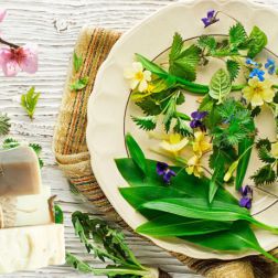 Frühling Kräuter Seifen