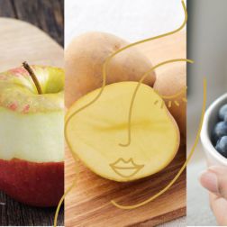 Natürliche Hautpflege aus Obst und Gemüse