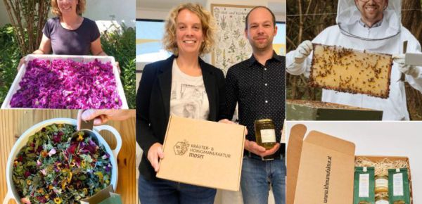 In der Kräuter- und Honigmanufaktur