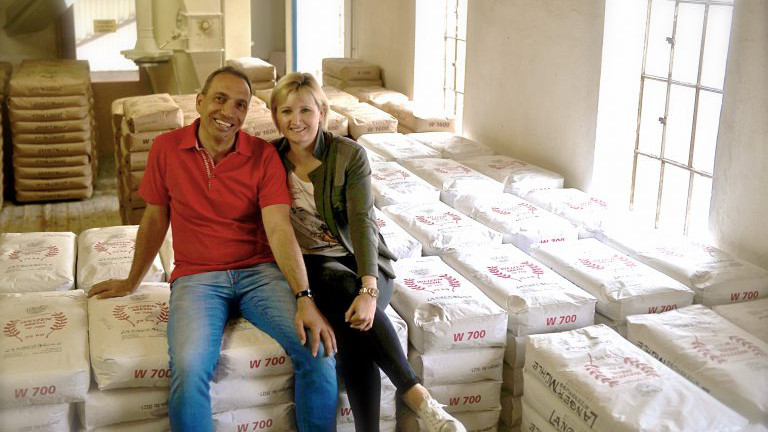 Nicole und Erich Langer, Langer Mühle in Atzenbrugg.
