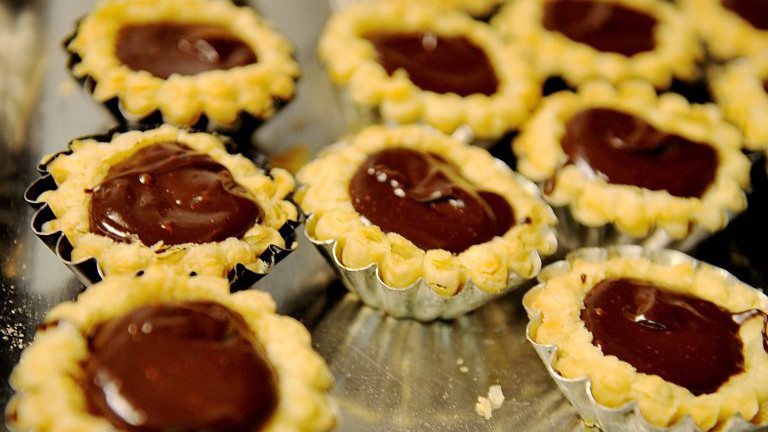 Mini Schokotartes