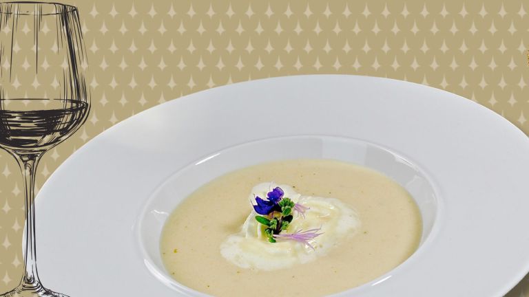 Wein-Käsesuppe