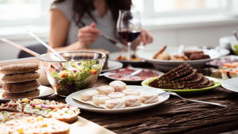 nahaufnahme von einem frischen essen