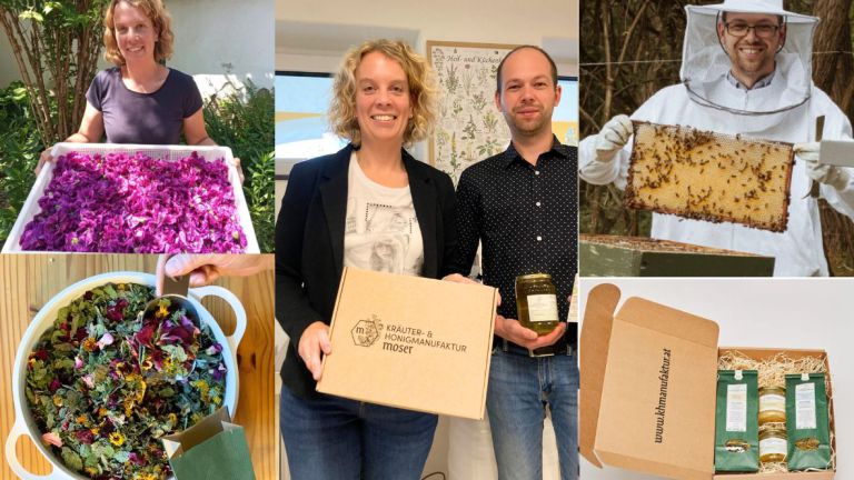 In der Kräuter- und Honigmanufaktur