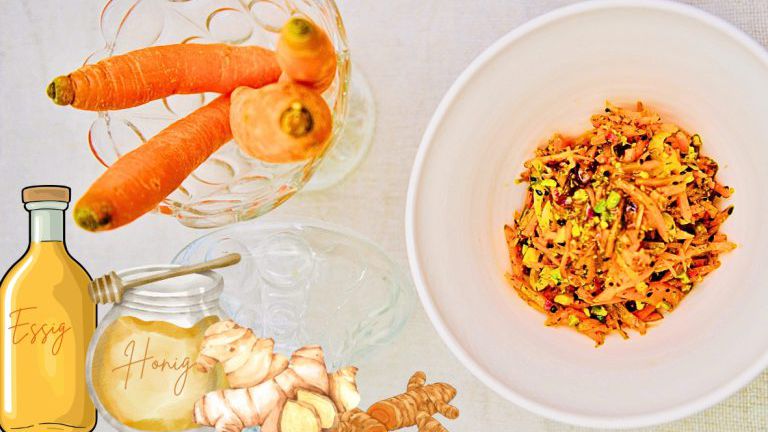 Karottensalat mit Oxymel