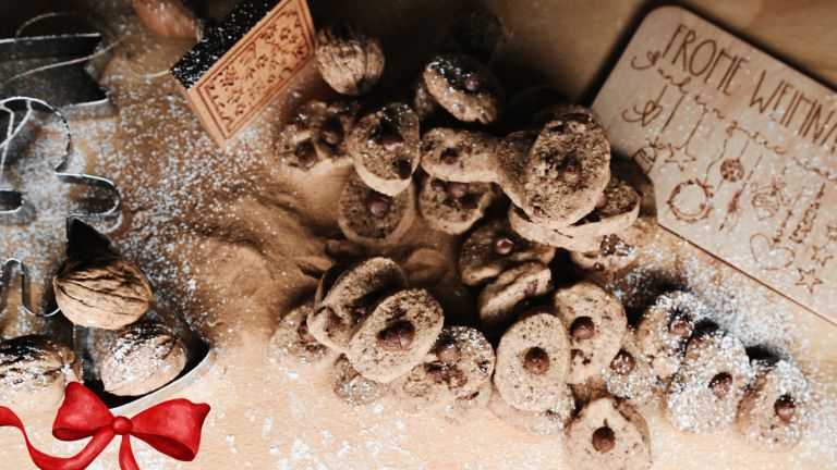 Schoko-Johannisbrotkekse