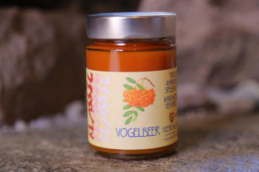 Tiroler Vogelbeer Marmelade - Mair&amp;#39;s Beerengarten - Bauernladen