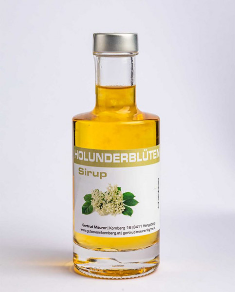 Holunderblüten Sirup - Maurer&amp;#39;s Frucht Manufaktur - Bauernladen