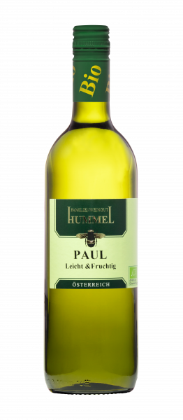 Leicht & Fruchtig – PAUL - Grüner Veltliner Bio - BIO Weingut Hummel ...