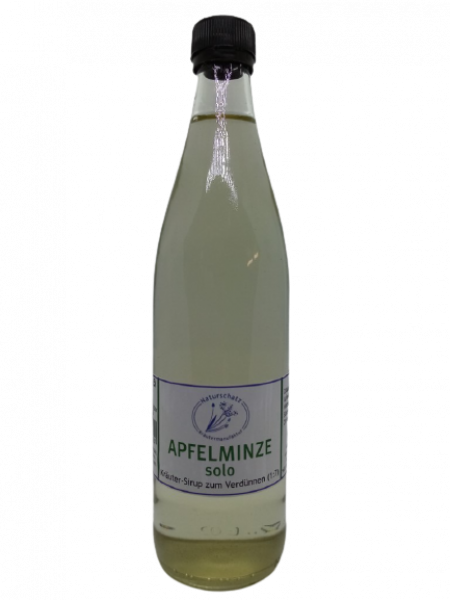 Kräutersirup APFELMINZE solo NATURSCHATZ * Kräutermanufaktur