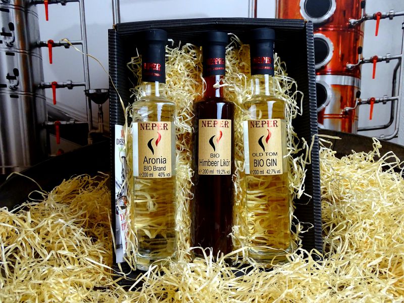 Neper BIO Ansatzkorn 80% vol. Schnaps - Destillerie Reif OG - Bauernladen