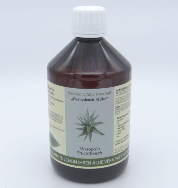 Aloe Vera Saft Micropulp - Schicker's Qualittsprodukte - Bauernladen