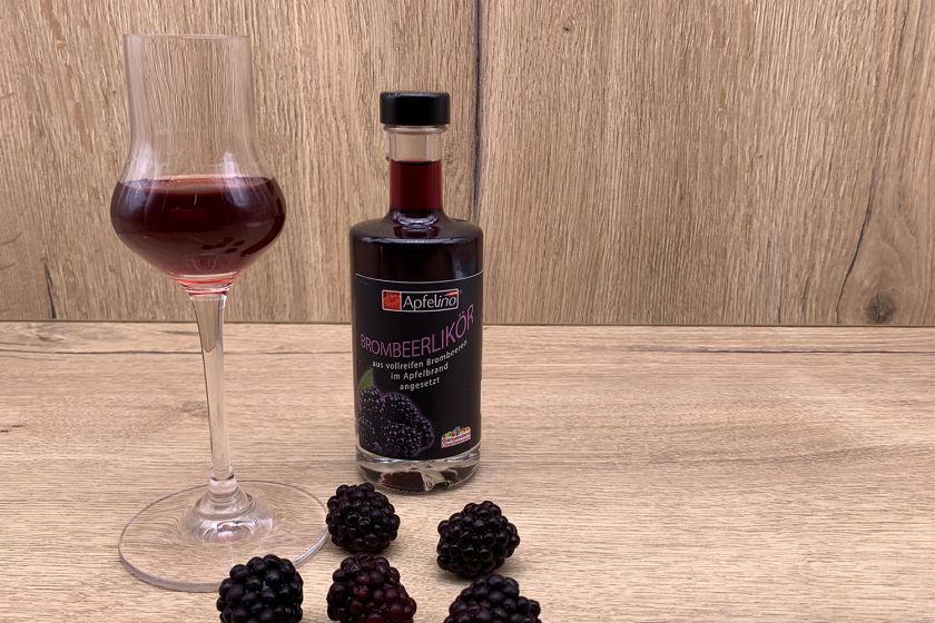 Apfelino Brombeerlikör 0,10 l - Apfelino - Bauernladen