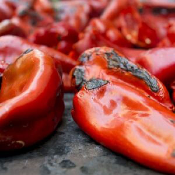 Gegrillter milder roter Paprika mit Knoblauch - Danke Bauer - Bauernladen