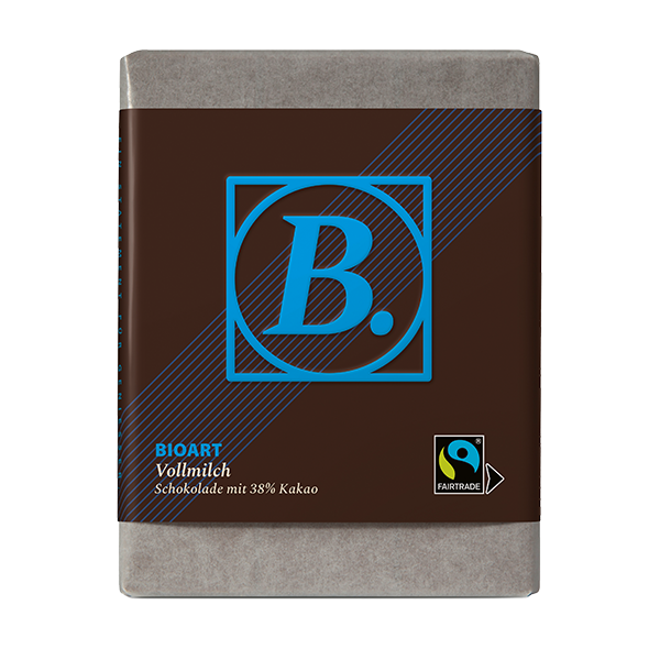 B. Schoko Vollmilch - Fairtrade - BioArt AG - Bauernladen