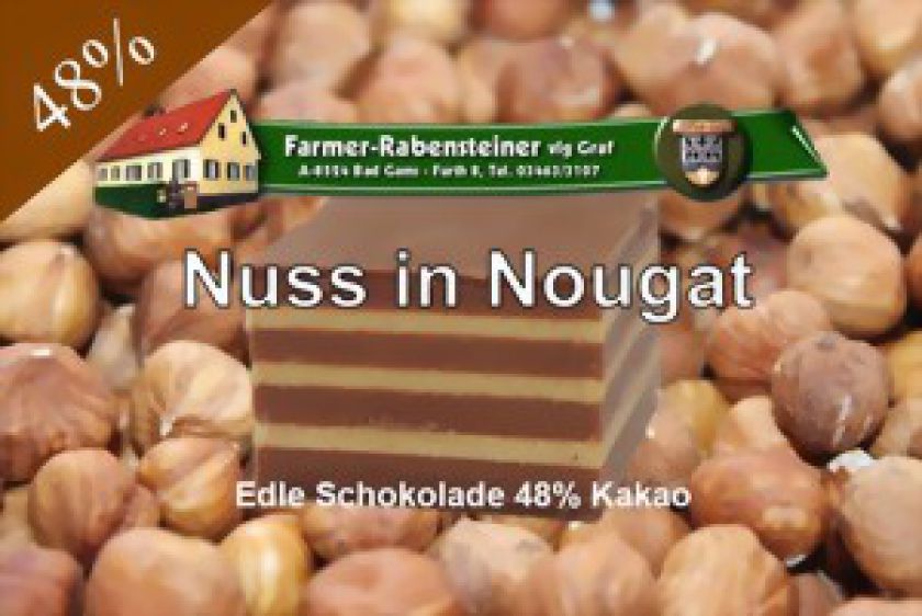 Schokolade - Nuss in Nougat - Farmer Rabensteiner vlg. Graf - Bauernladen
