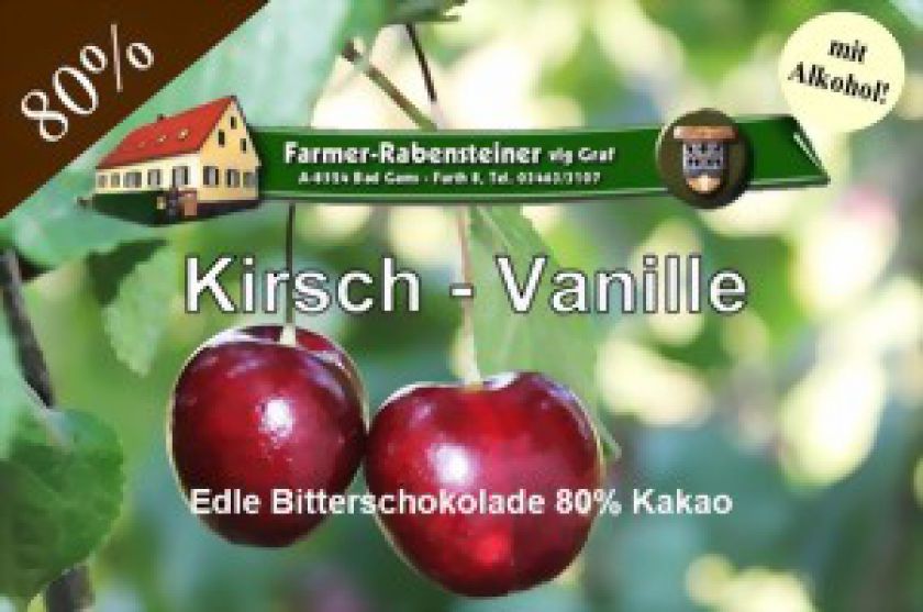 Schokolade - Kirsch-Vanille - Farmer Rabensteiner vlg. Graf - Bauernladen