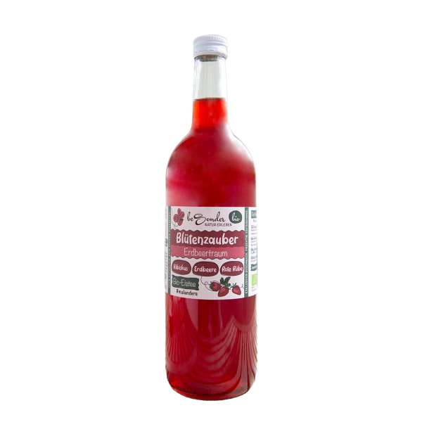beSonder Bio-Eistee Blütenzauber Erdbeertraum (Bio, 700 ml) - beSonder ...