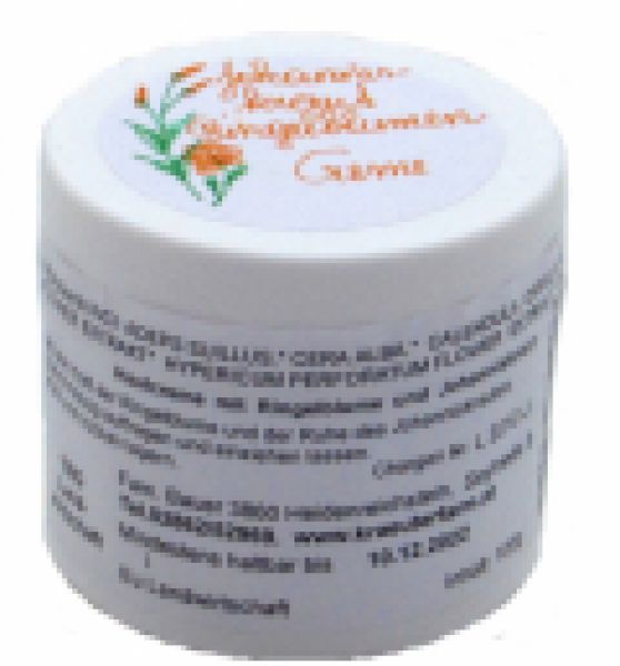 Johanniskraut-Ringelblumencreme - Bauer Kräuterfarm - Bauernladen