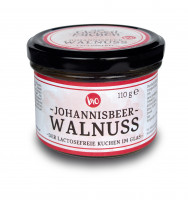 Johannisbeer-Walnuss Kuchen