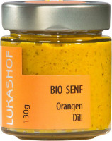 Bio Orangen-Dill Senf