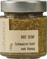 Schwarzer Senf mit Honig Bio