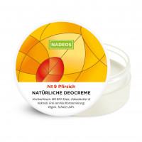 NADEOS Natürliche Deocreme Pfirsich
