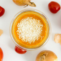 Bio Tomaten Kokos Suppe - vegan
