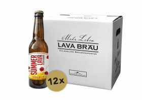 12er Karton Bio Lava Bräu "SUMMER LAVA", 0,33l