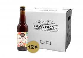 12er Karton Lava Bräu "LARRY", 0,33l