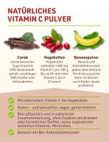 ChocoSan Immuno Drink Bio, natürliches Vitamin C Pulver