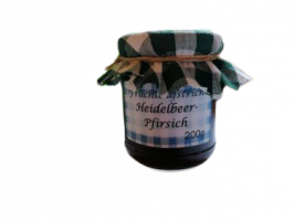 Heidelbeer-Pfirsich