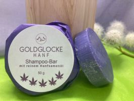 HANF Shampoo-Bar mit reinem Hanfsamenöl 50 g