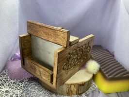 Seifenschneider aus Mangoholz “Antique”