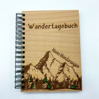 Wandertagebuch aus Holz - Meine Wanderungen