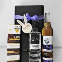 Gin-Tonic Geschenkbox mit Schokolade