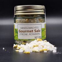 Gourmet Salz; Zitrone - Rosmarin