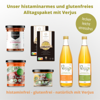 Histaminarmes + Glutenfreies Alltagspaket mit Verjus