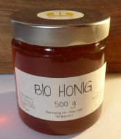 Bio-Honig gepresst (bitte nicht geschleudert)