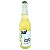 12er-Box Raw Kombucha Zitrone-Ingwer, BIO, je 330ml