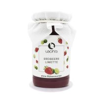 Erdbeere - Limette - Fruchtaufstrich mit 80% Frucht