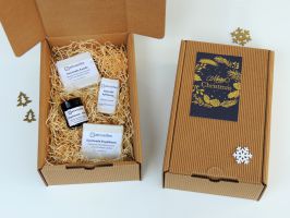 Geschenkpaket Weihnachten groß