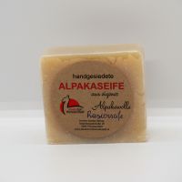 Alpakaseife - Seife aus Alpakakeratin - Rasierseife
