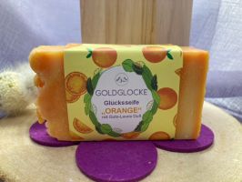 Glücksseife „Orange“ mit Gute-Laune Duft