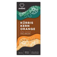Kürbiskern-Orange 42% Kakao┃Milchig ┃