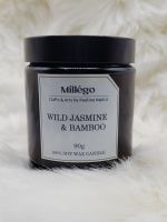 Sojawachsduftkerze 90g Wild Jasmine & Bamboo