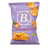 B. Süßkartoffel-Chips - Bio