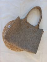 Handtasche aus Alpakafilz